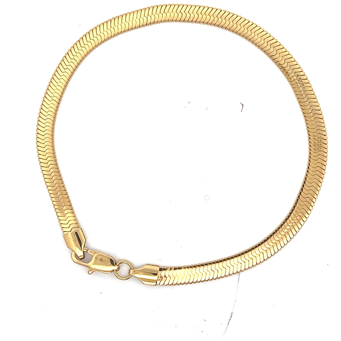 5mm Unisex Stainless Steel Herringbone Chain