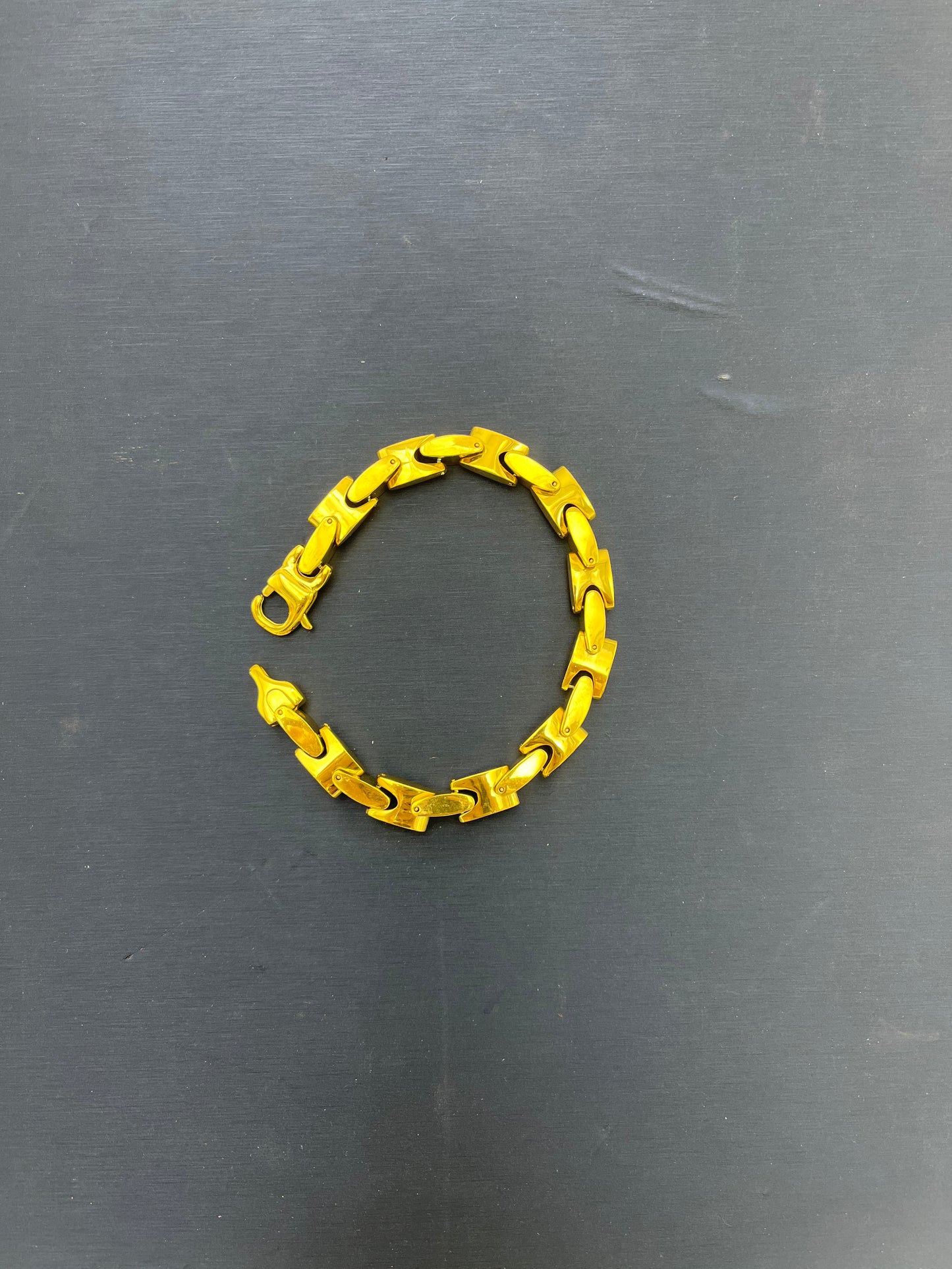 Cadena de eslabones entrelazados de acero inoxidable de 9 mm en oferta