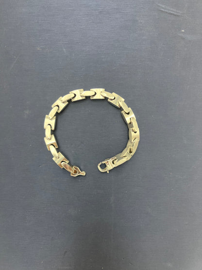 Cadena de eslabones entrelazados de acero inoxidable de 9 mm en oferta