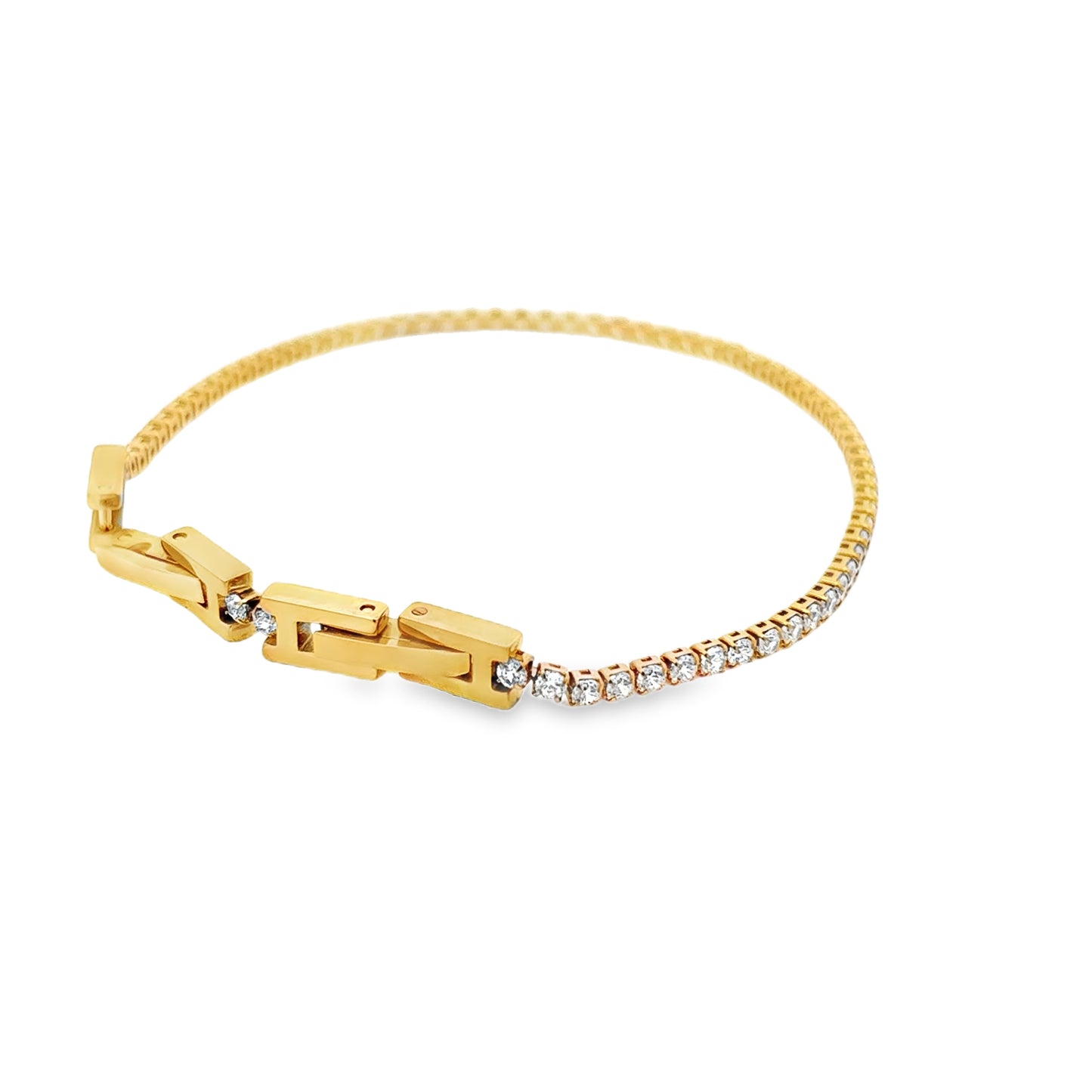 SST-2 (Stainless Steel Tennis Bracelet)