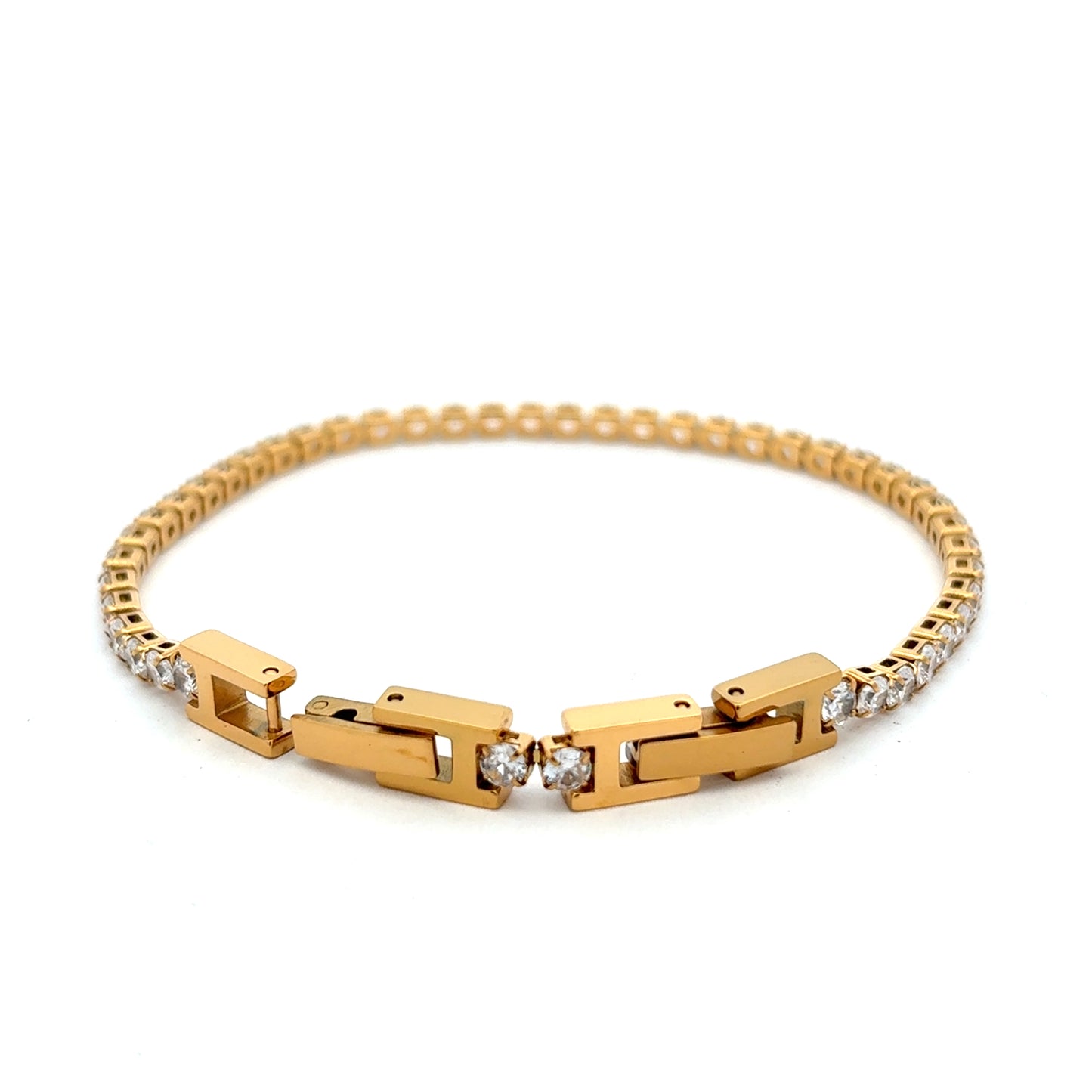 SST-3 (Stainless Steel Tennis Bracelet)