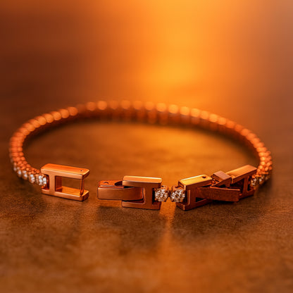 SST-3 (Stainless Steel Tennis Bracelet)