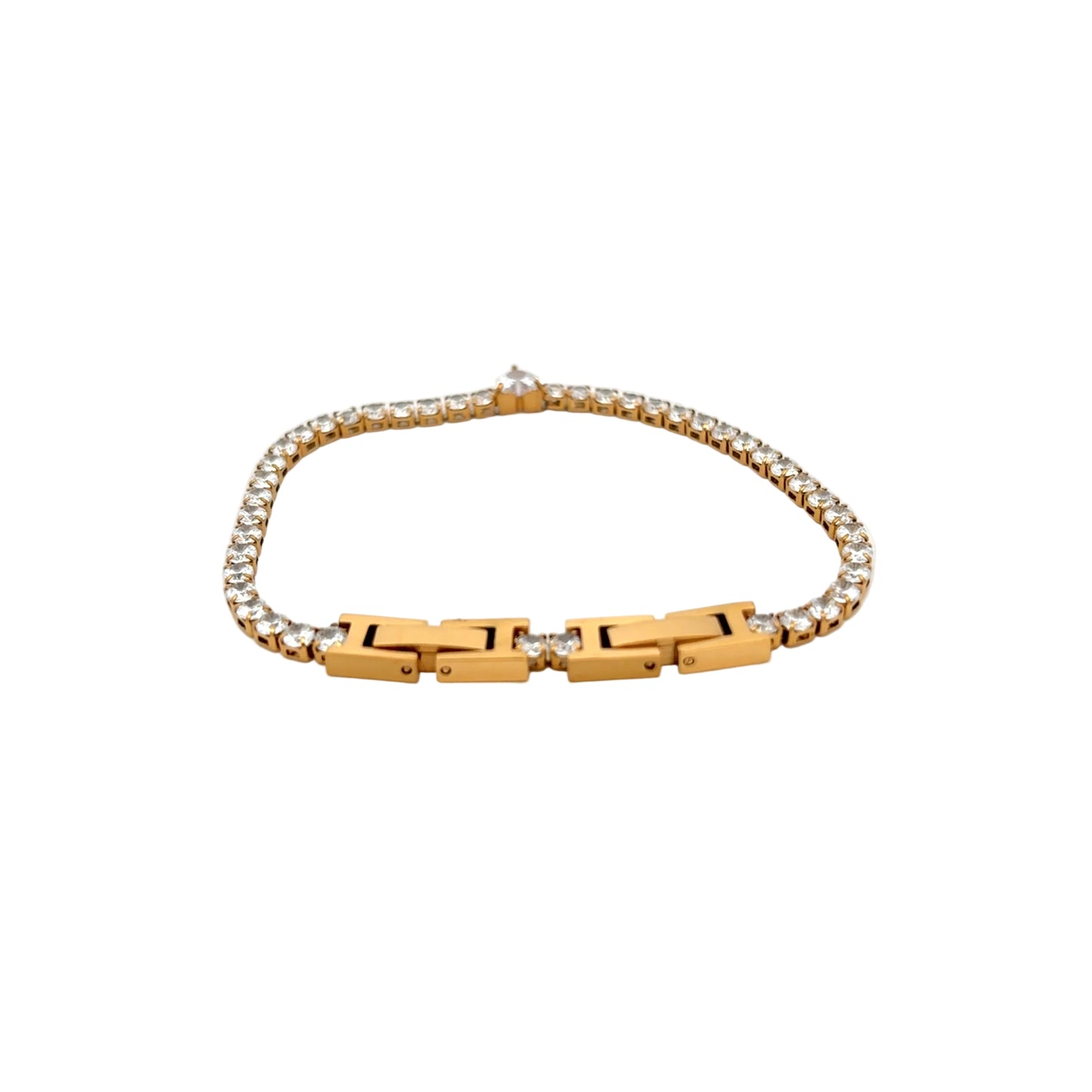 SST-4 (Stainless Steel Tennis Bracelet)*