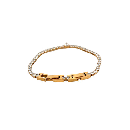 SST-4 (Stainless Steel Tennis Bracelet)*