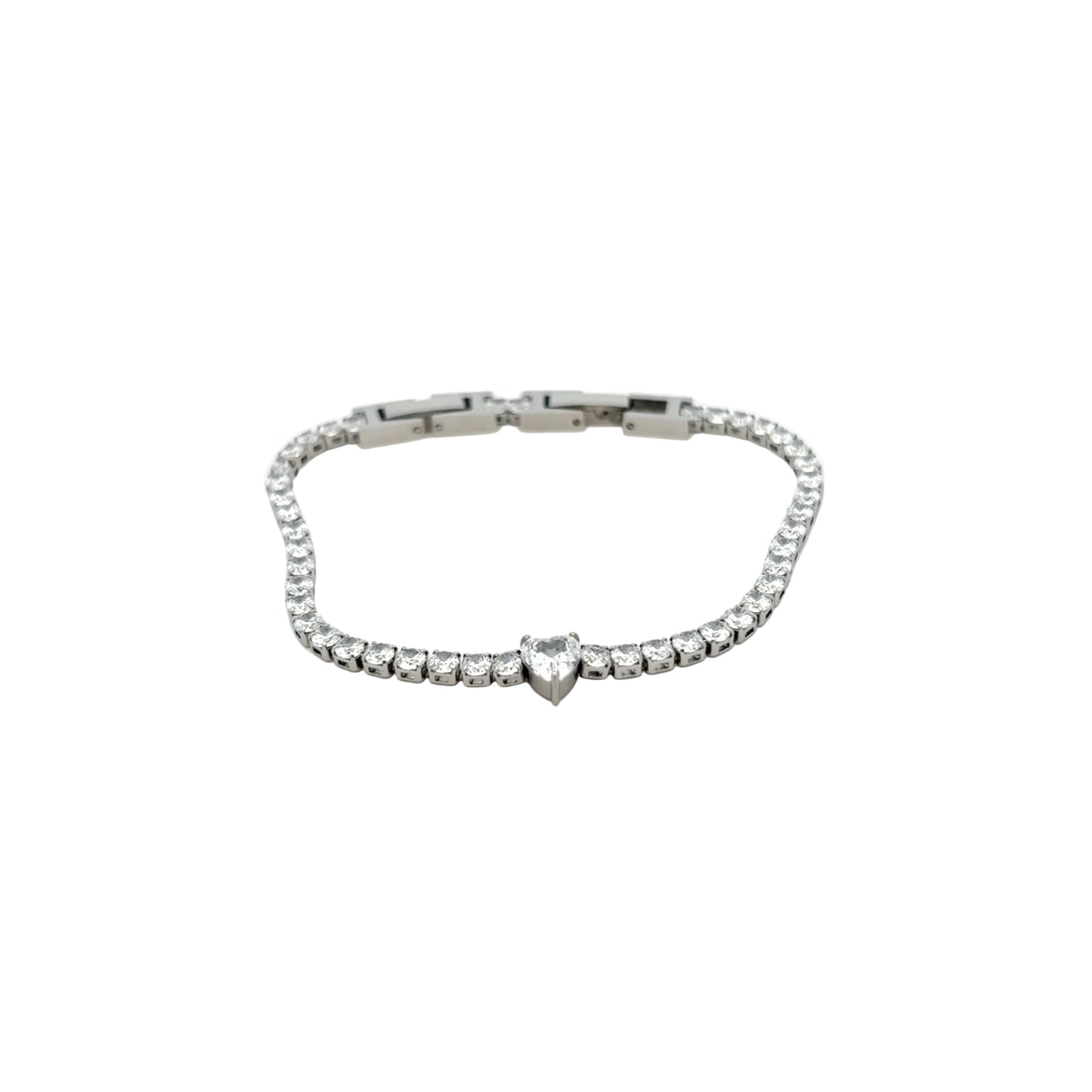 SST-4 (Stainless Steel Tennis Bracelet)*