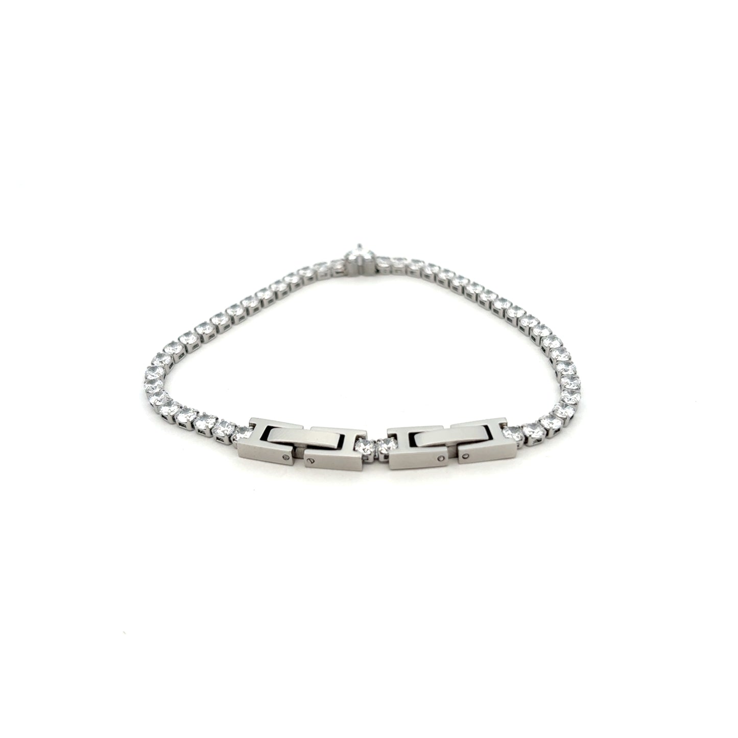 SST-4 (Stainless Steel Tennis Bracelet)*