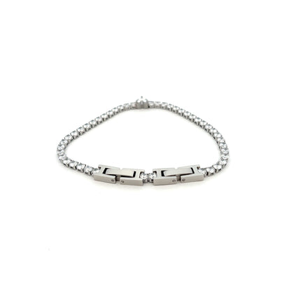 SST-4 (Stainless Steel Tennis Bracelet)*
