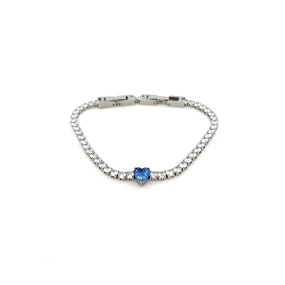 SST-4 (Stainless Steel Tennis Bracelet)*