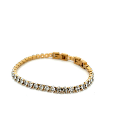 SST-5 * (Stainless Steel Tennis Bracelet)