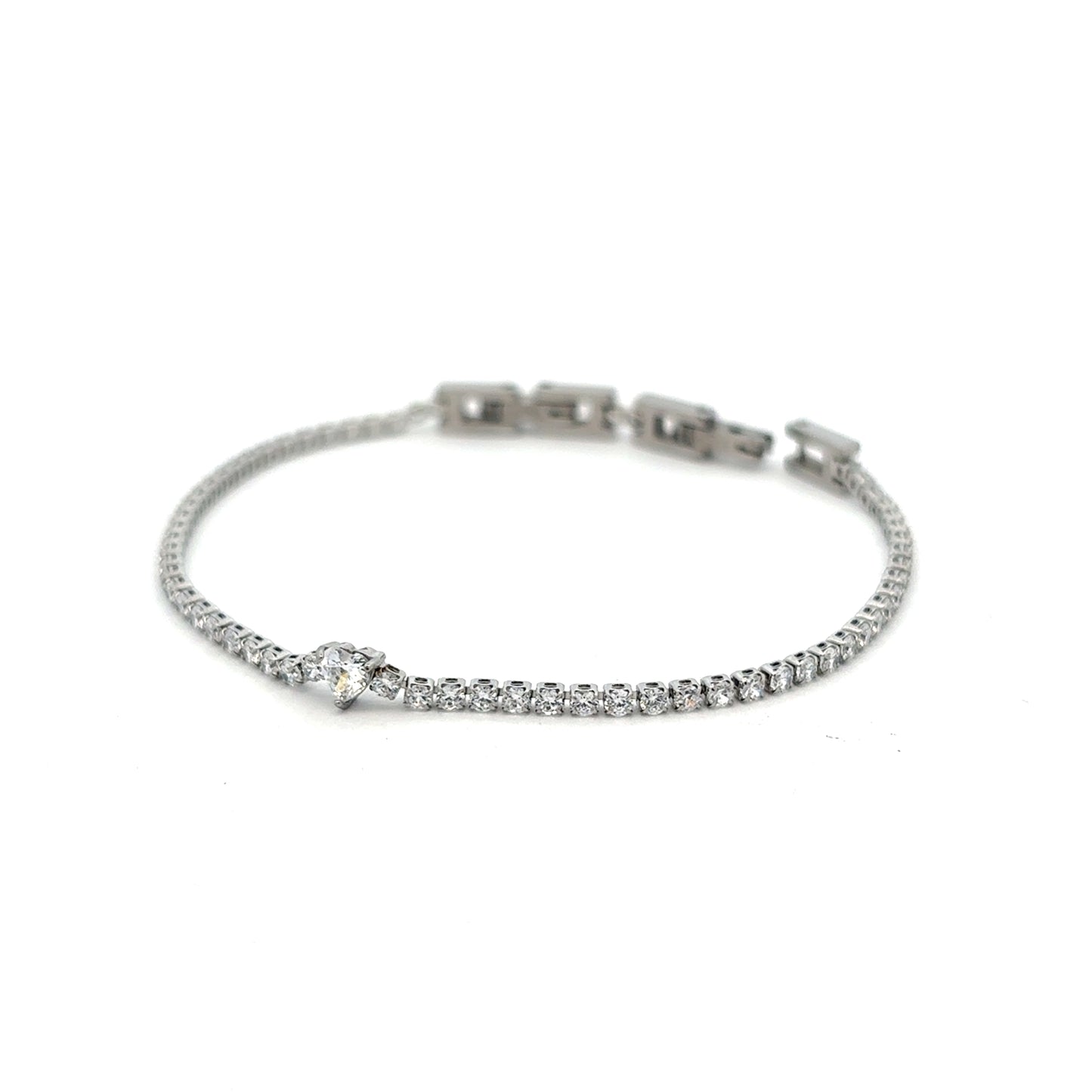 SST-6 (Stainless Steel Tennis Bracelet)