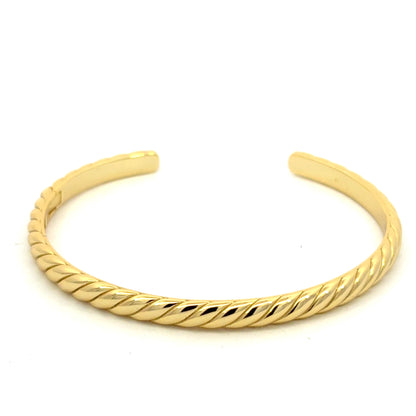 STBGW-225 (Twisted Flat Rope Wire Bangle)