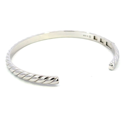 STBGW-225 (Twisted Flat Rope Wire Bangle)