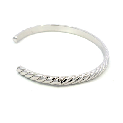 STBGW-225 (Twisted Flat Rope Wire Bangle)