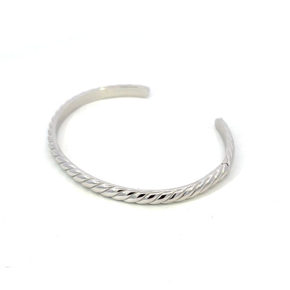 STBGW-225 (Twisted Flat Rope Wire Bangle)