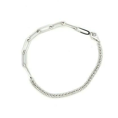 STBW-506 * 7inches（sterling silver bracelet)