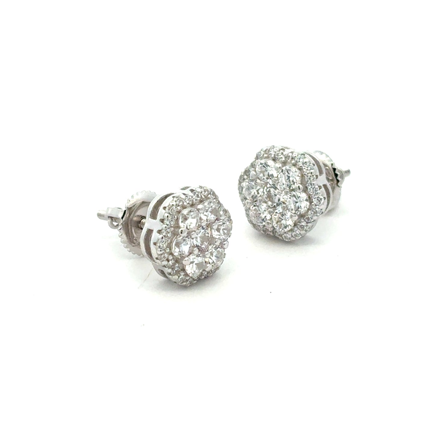 STEM-307-A (Silver Earrings)