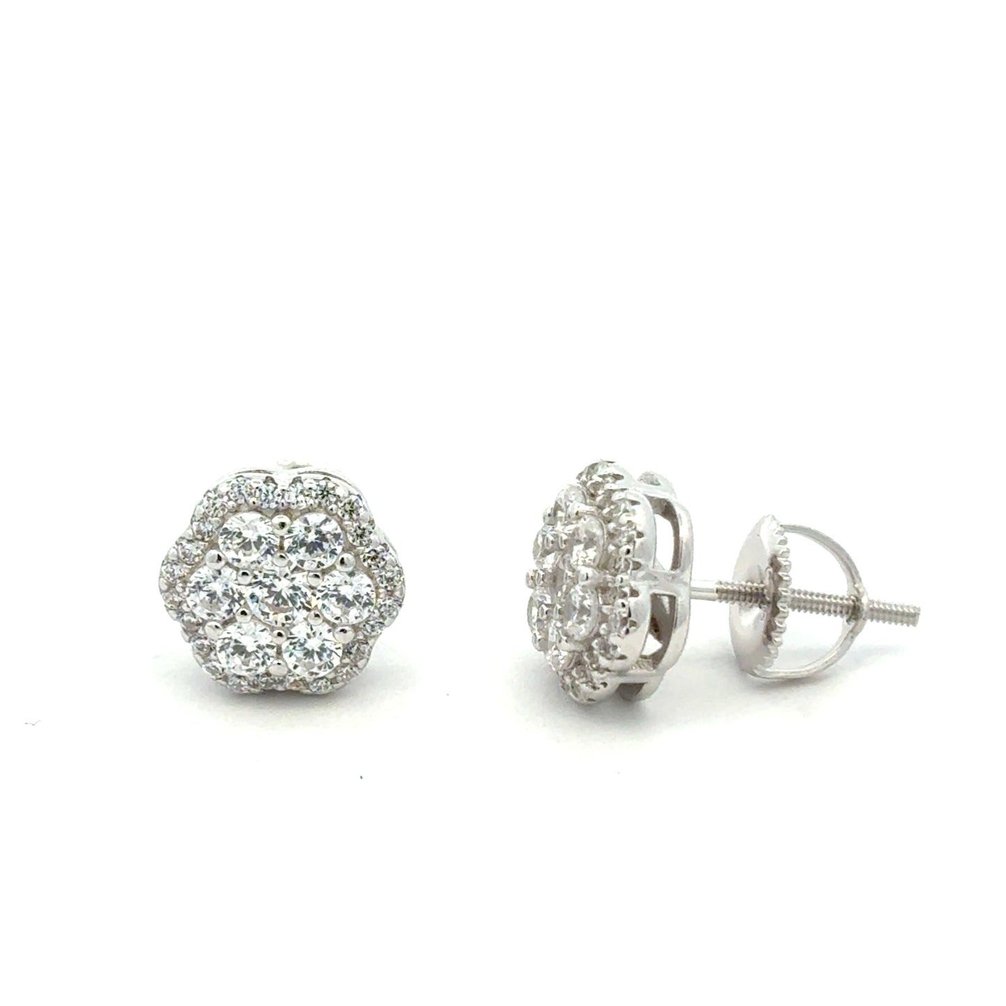 STEM-307-A (Silver Earrings)