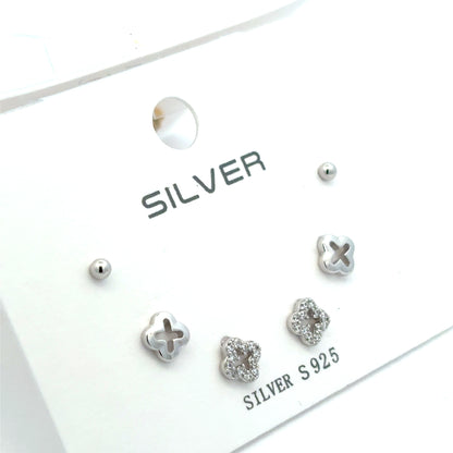 STEW-2467 * (Silver Earrings)