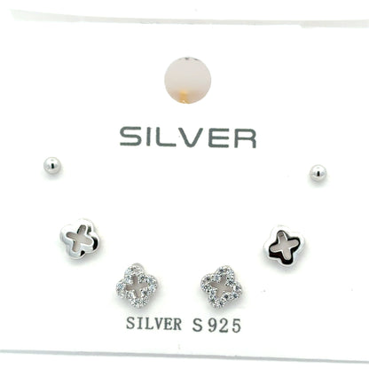 STEW-2467 * (Silver Earrings)