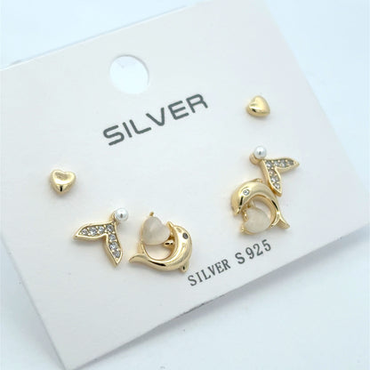 STEW-2473 * (Silver Earrings)
