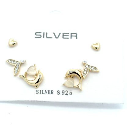 STEW-2473 * (Silver Earrings)