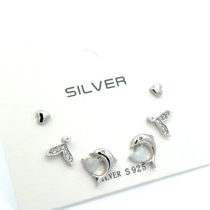 STEW-2473 * (Silver Earrings)