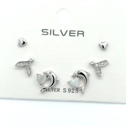 STEW-2473 * (Silver Earrings)
