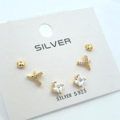 STEW-2477 * (Silver Earrings)