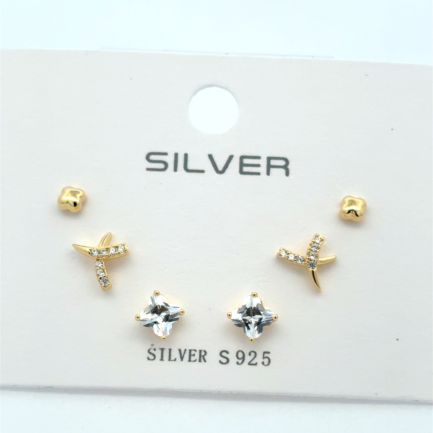 STEW-2477 * (Silver Earrings)