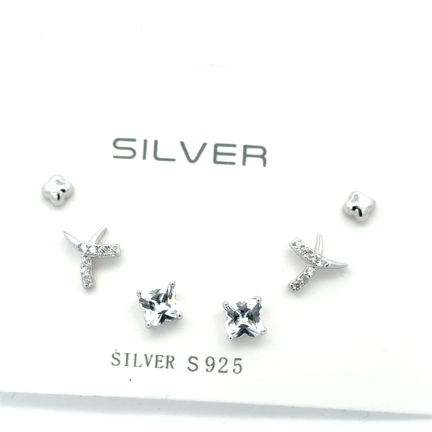 STEW-2477 * (Silver Earrings)