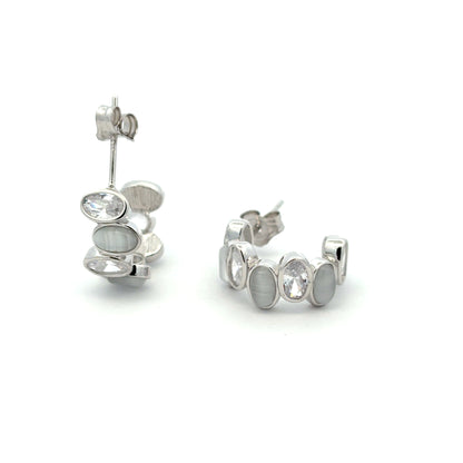 STEW-2492 (Silver Earrings)