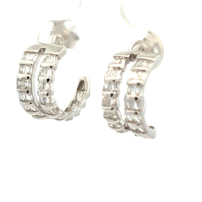 STEW-2559 * (Silver Earrings)