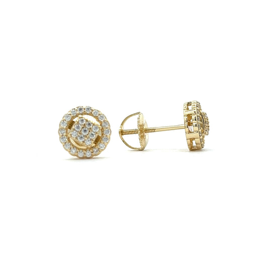 STMEM-05 Moissanite Stone Earring