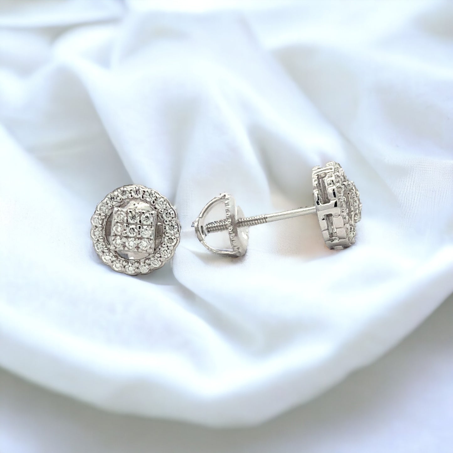 MEM-05 (Moissanite Stone Earring)