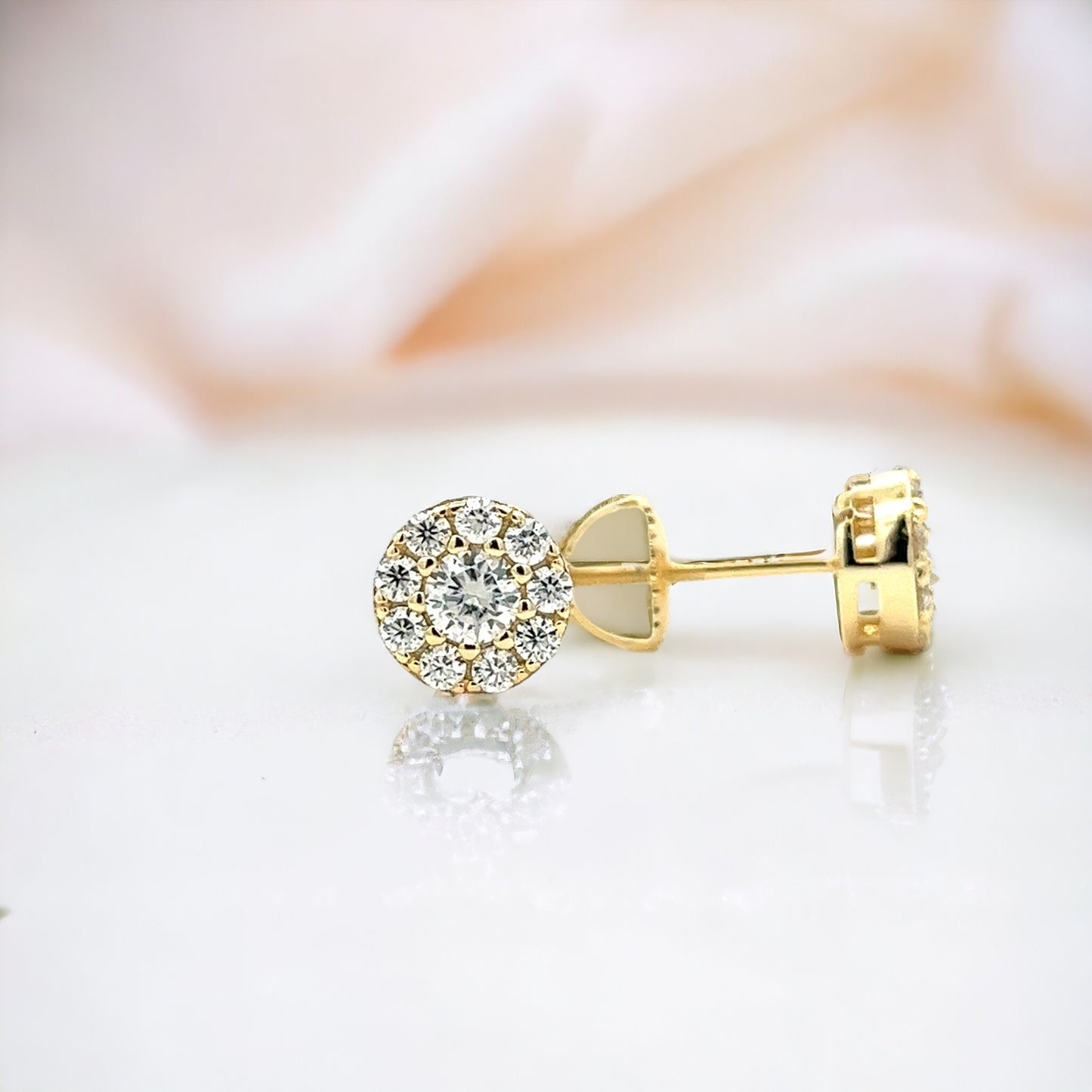 MEM-07 (Moissanite Stone Earring)