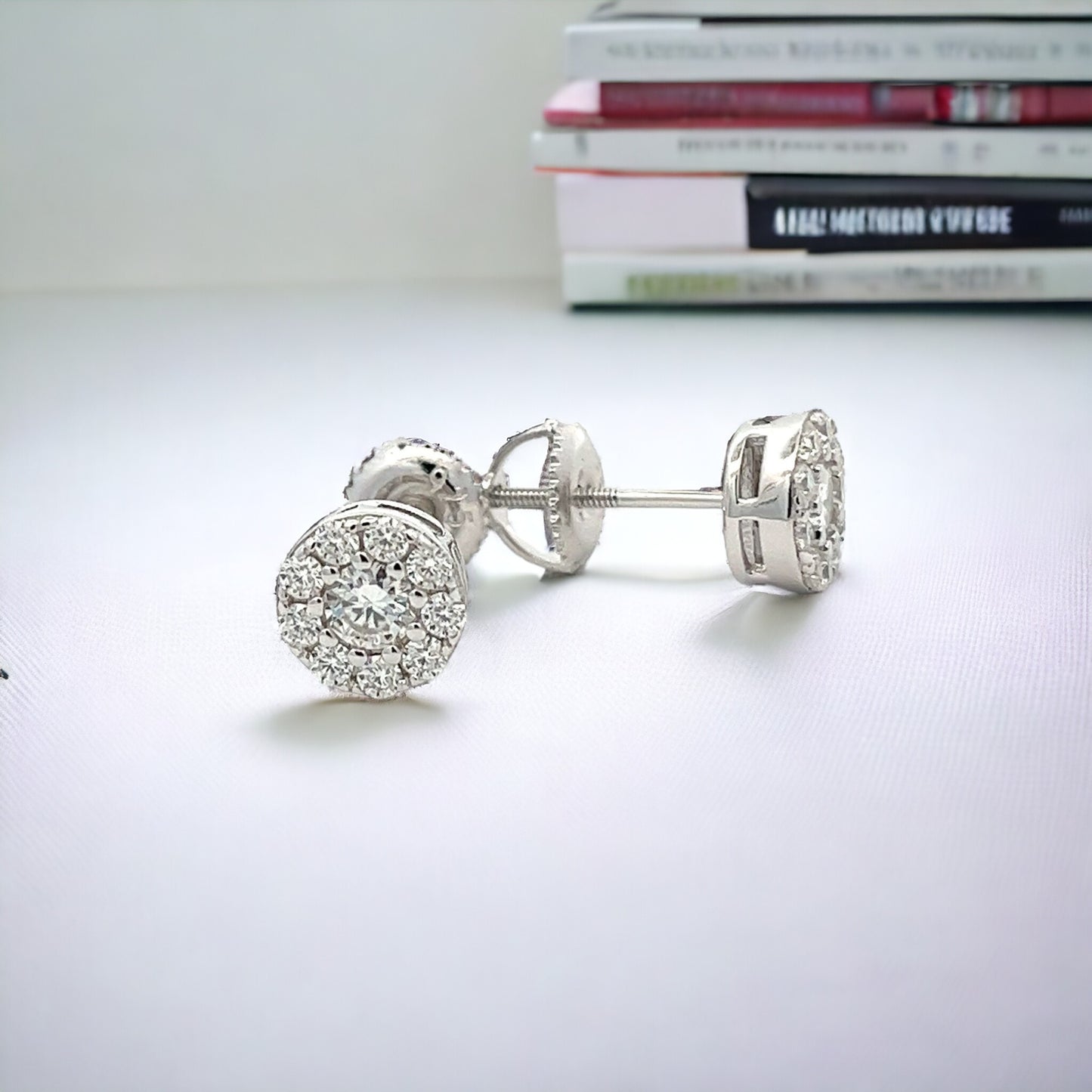 MEM-07 (Moissanite Stone Earring)