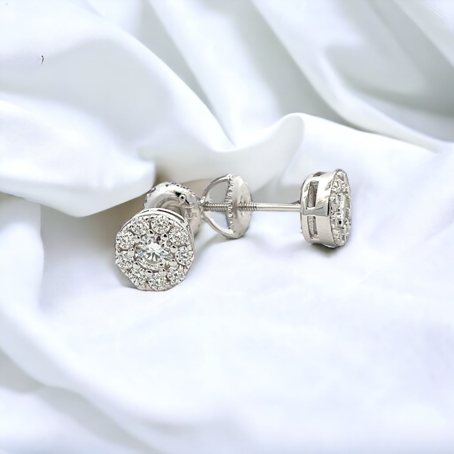 MEM-07 (Moissanite Stone Earring)