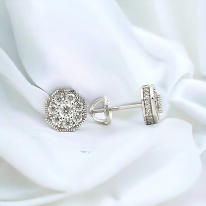MEM-08 (Moissanite Stone Earring)
