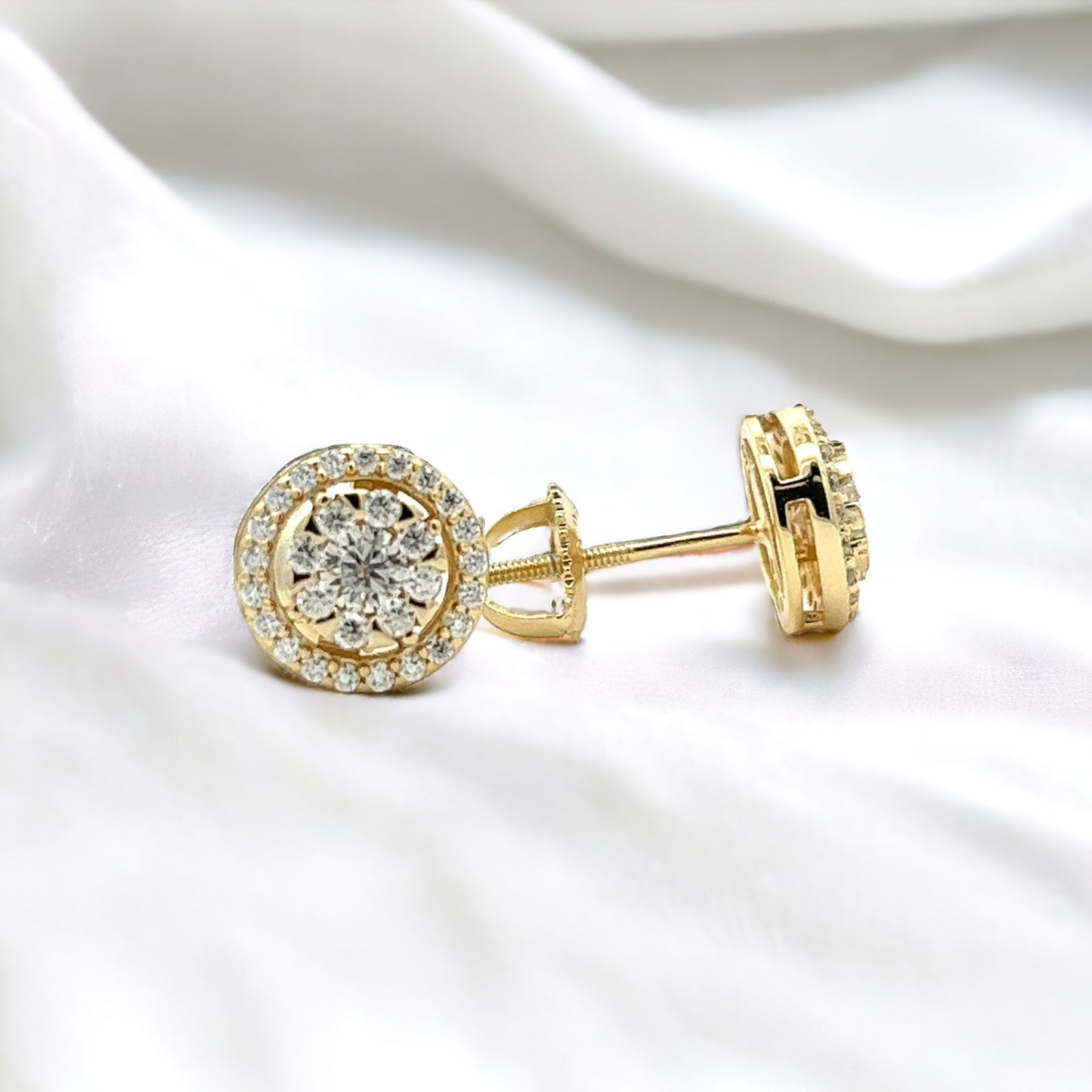 MEM-09 (Moissanite Stone Earring)