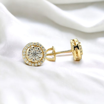MEM-09 (Moissanite Stone Earring)
