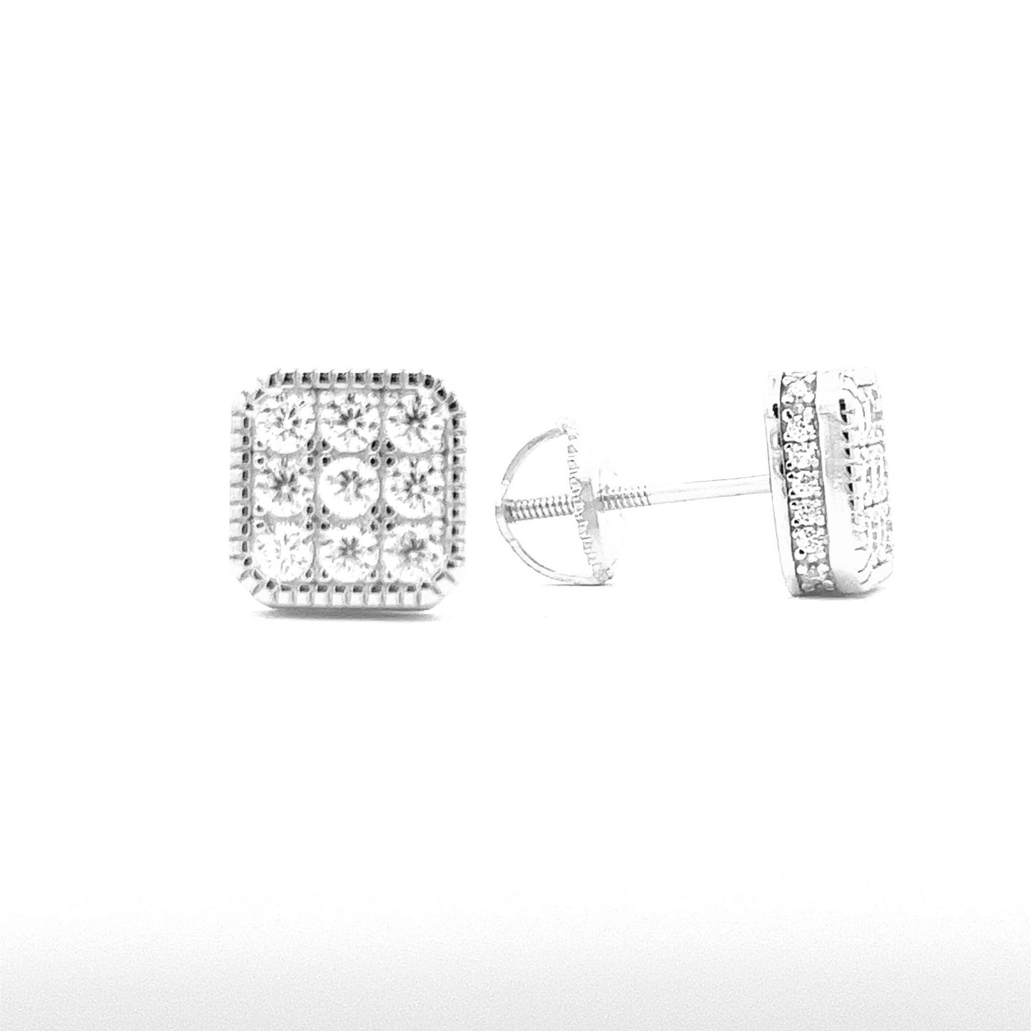 MEM-14 (Moissanite Stone Earring)