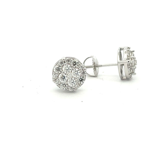 STMEM-15 Moissanite Stone Earring