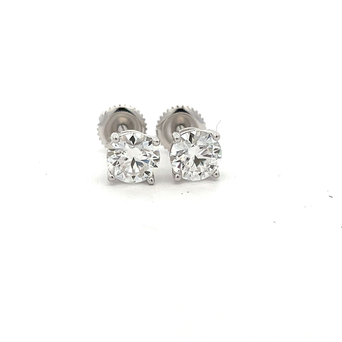 MEM-18 (6mm Moissanite Stone Earring)