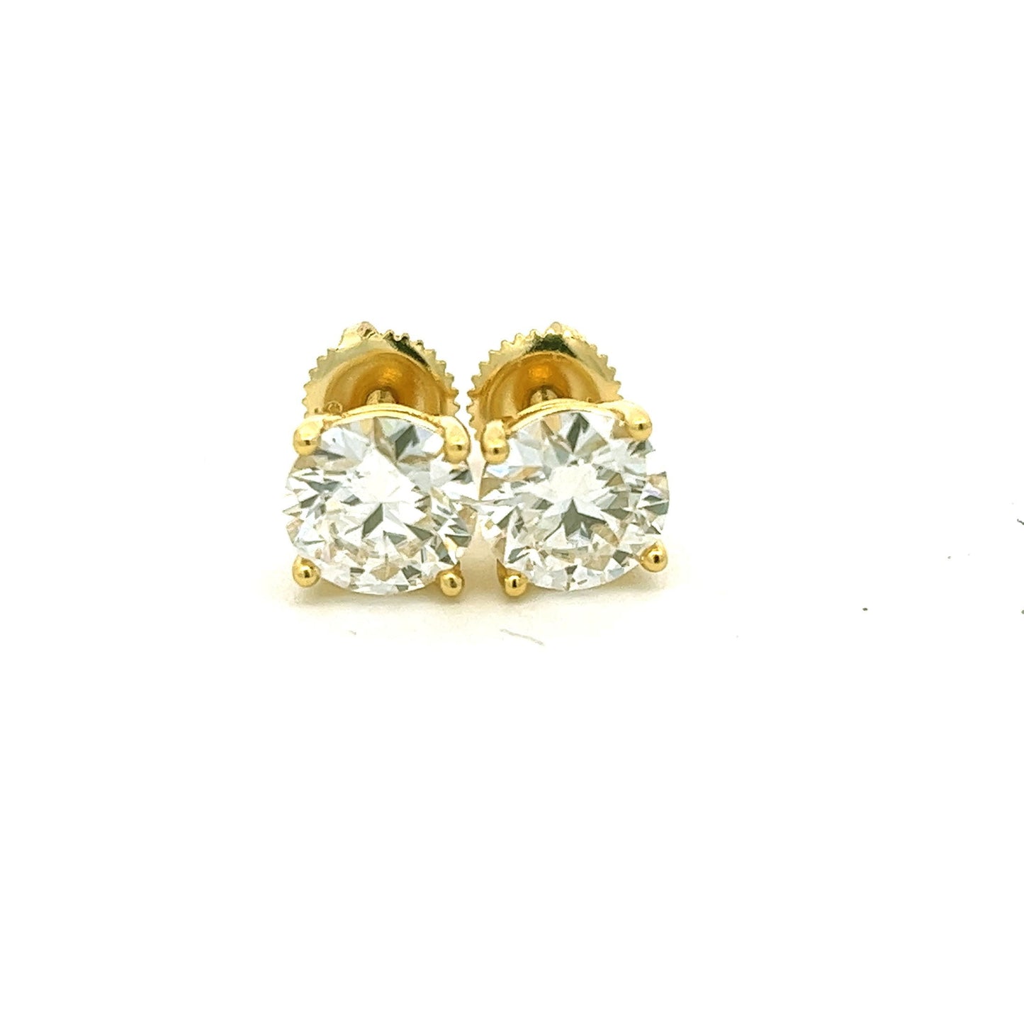 MEM-18 (6mm Moissanite Stone Earring)