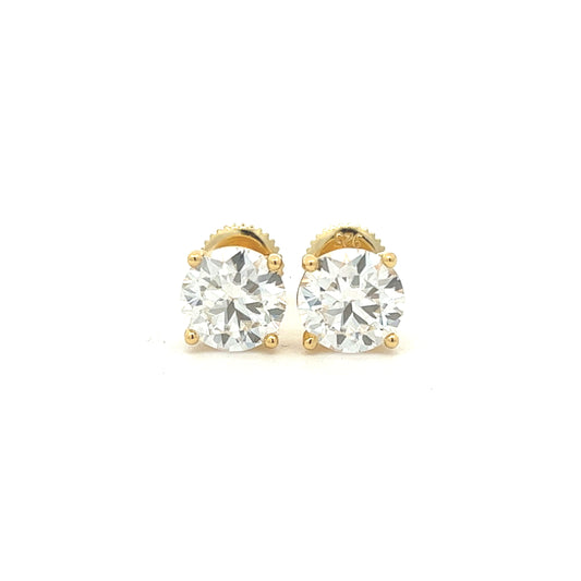 STMEM-19 7mm Moissanite Stone Earring