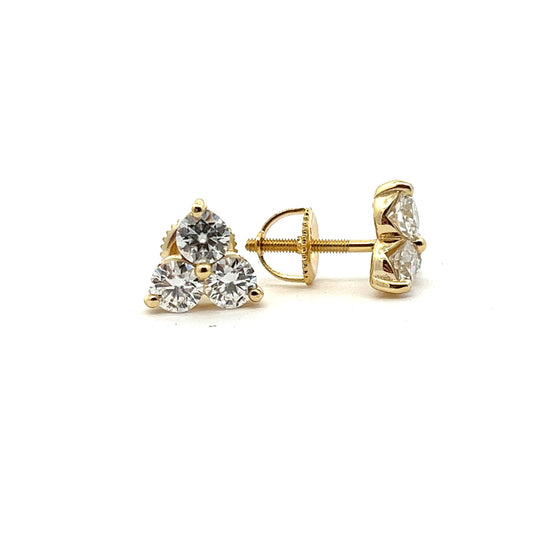 STMEM-20 Moissanite Stone Earring