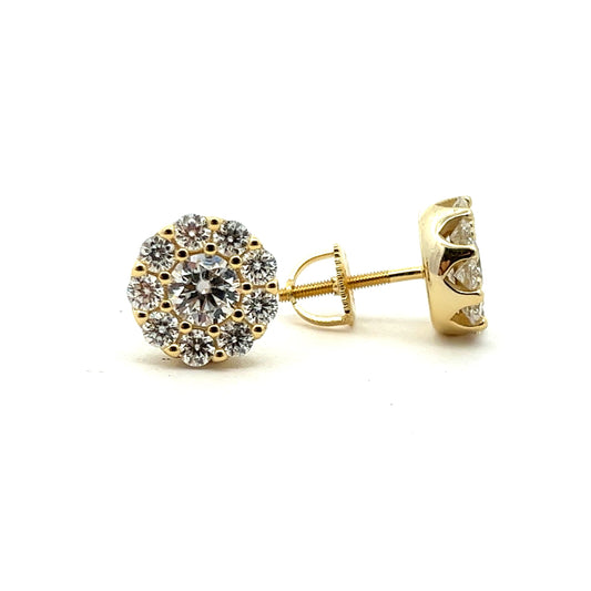 STMEM-24 Moissanite Stone Earring