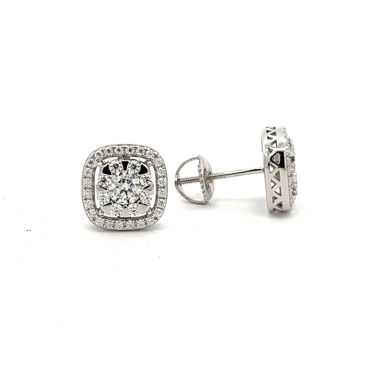 MEM-25 (Moissanite Stone Earring)