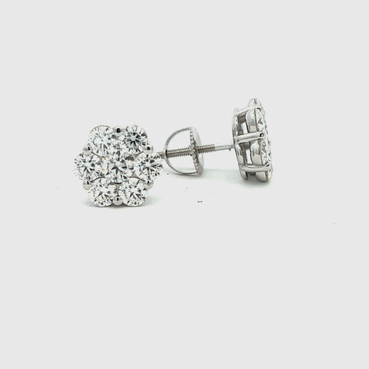 STMEM-26 Moissanite Stone Earring