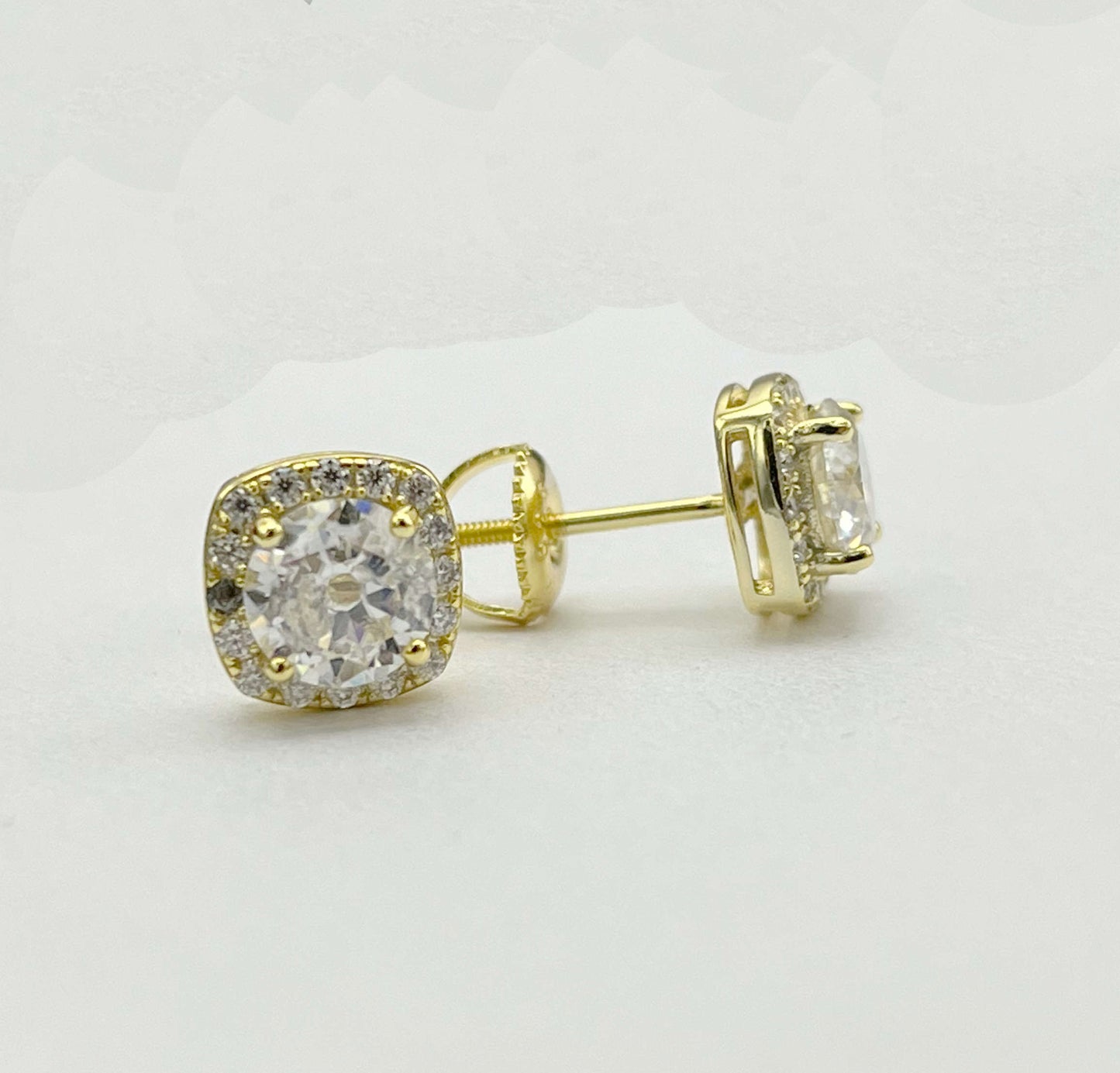 MEM-33 (Moissanite Stone Earring)